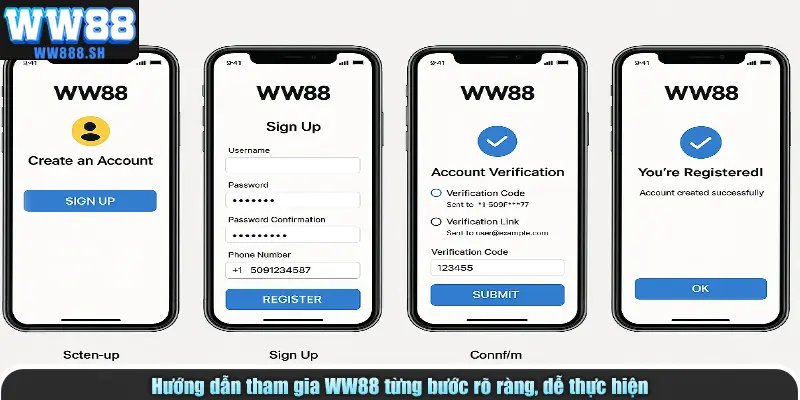 Hướng dẫn tham gia WW88 từng bước rõ ràng, dễ thực hiện
