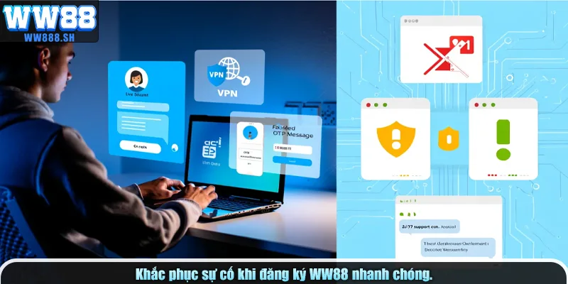 Khắc phục sự cố khi đăng ký WW88 nhanh chóng.