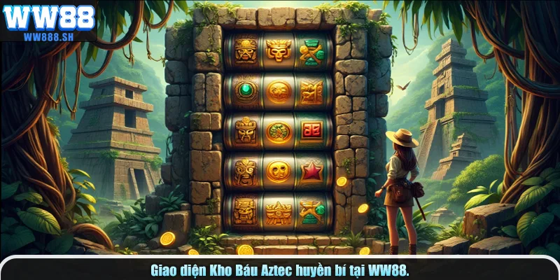 Giao diện Kho Báu Aztec huyền bí tại WW88.