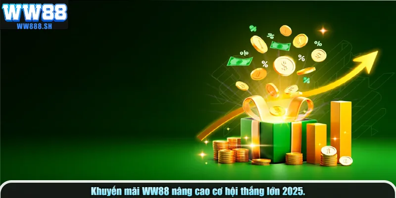 Khuyến mãi WW88 nâng cao cơ hội thắng lớn 2025.