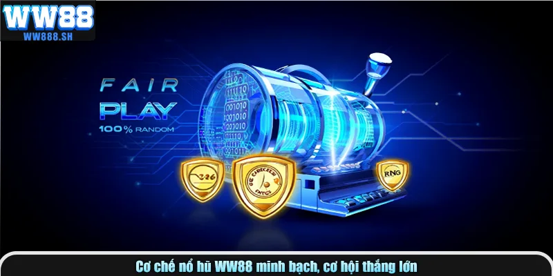 Cơ chế nổ hũ WW88 minh bạch, cơ hội thắng lớn