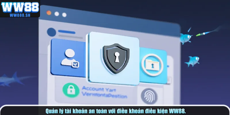 Quản lý tài khoản an toàn với điều khoản điều kiện WW88.